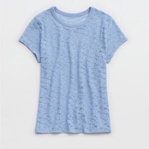 NWT Aerie blue lace top